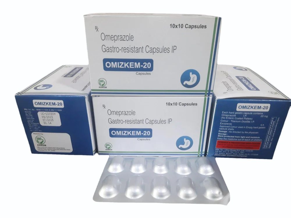 Top 10 Omeprazole Capsules Brands in India